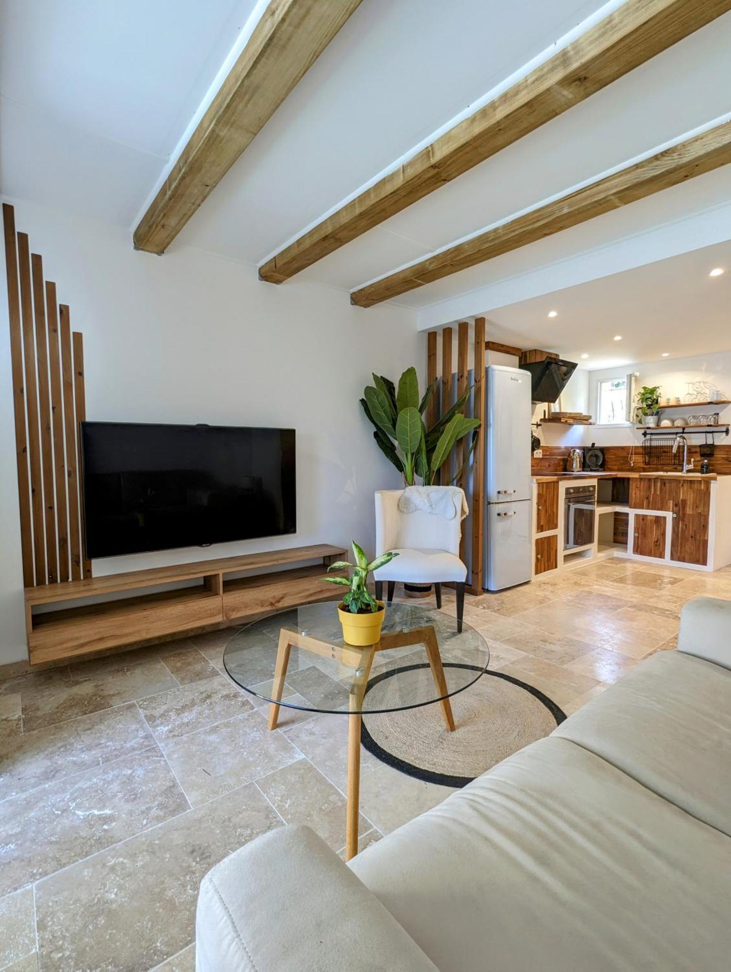 Evasion Au Calme - Maison Cosy Avec Piscine Et Tennis Saint-Vallier-de-Thiey 외부 사진
