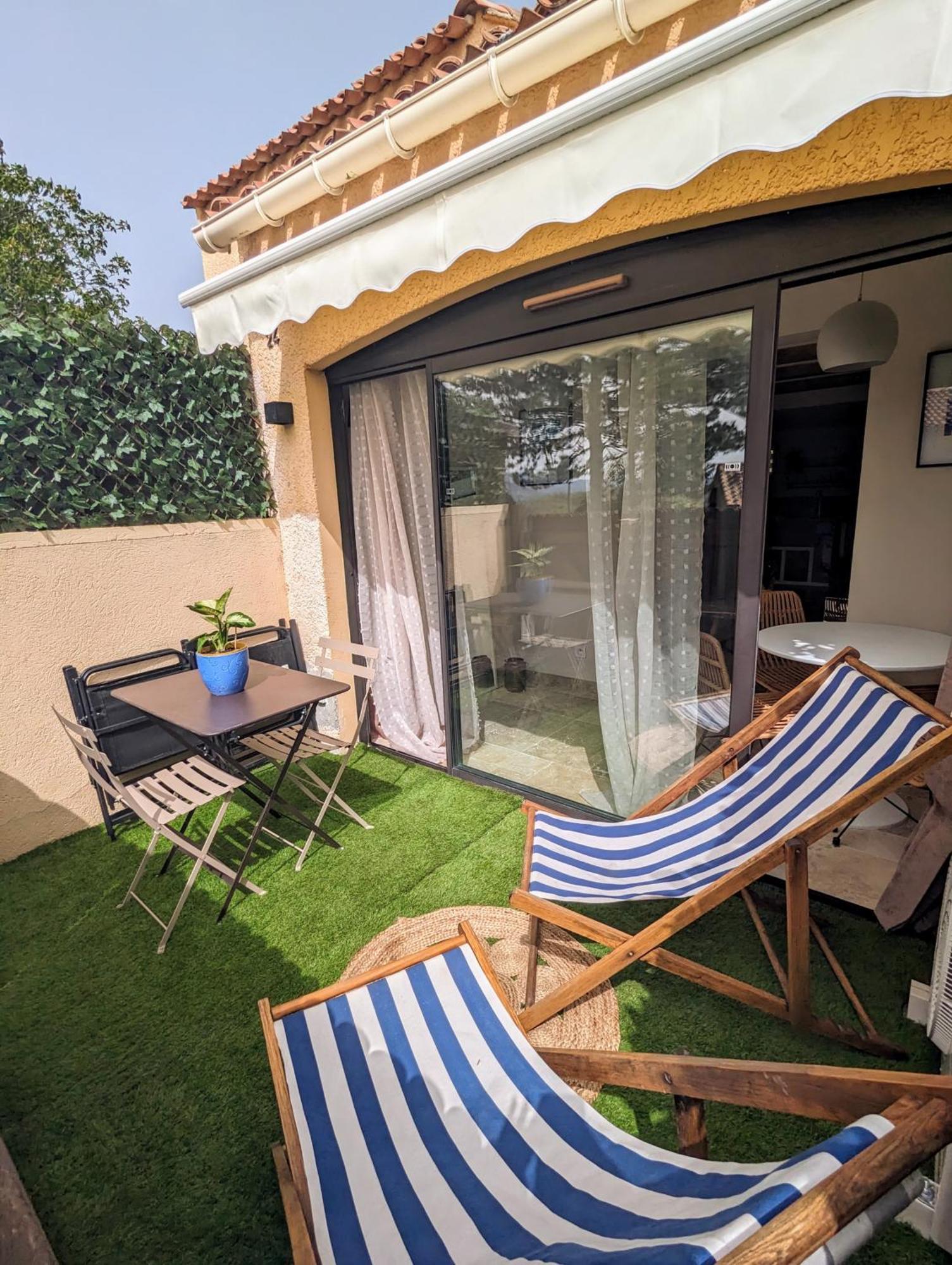 Evasion Au Calme - Maison Cosy Avec Piscine Et Tennis Saint-Vallier-de-Thiey 외부 사진